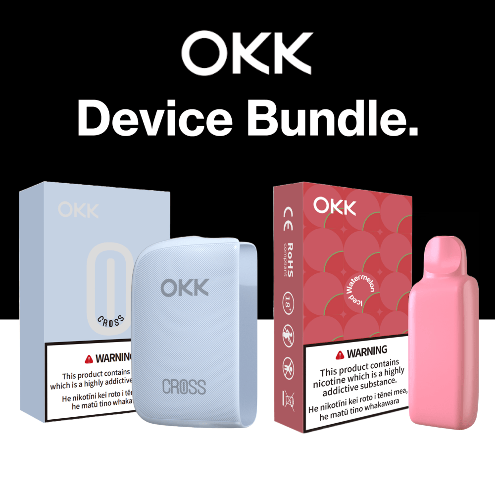OKK Device & Pods Bundle Hybrid Disposables Podlyfe