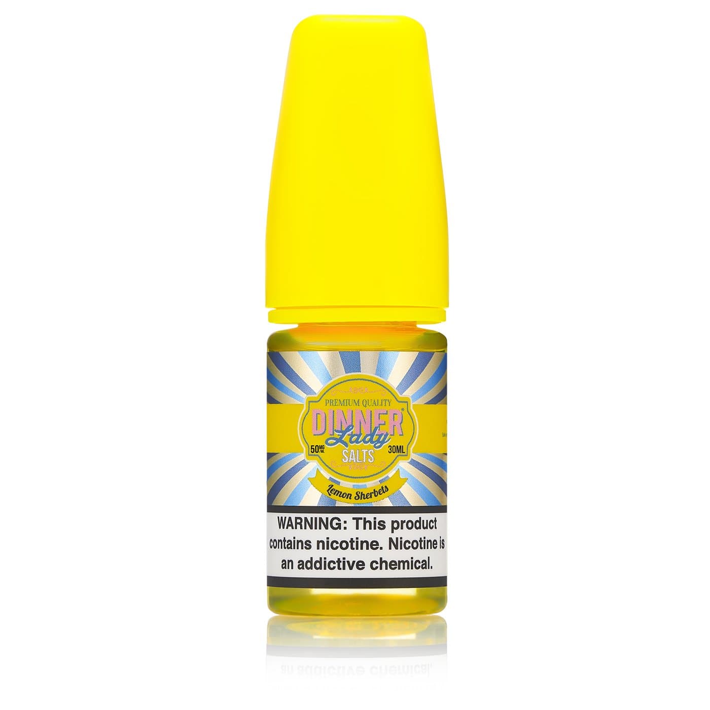 Lemon Sherbet  by Dinner Lady Salts Nic Salts 50mg   nicotine vape available in Australia
