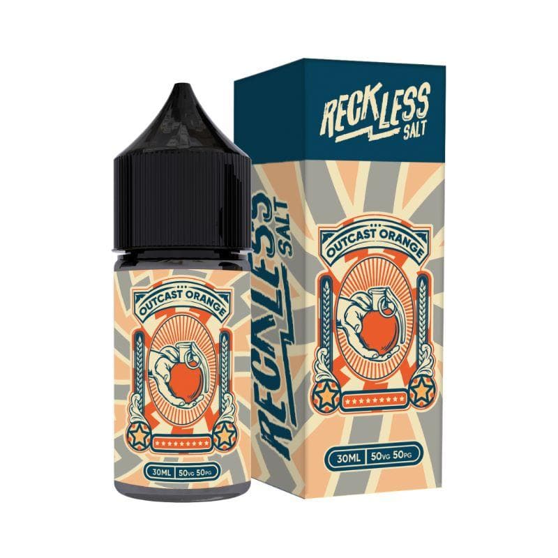 Outcast Orange by Reckless Salts Nic Salts Podlyfe